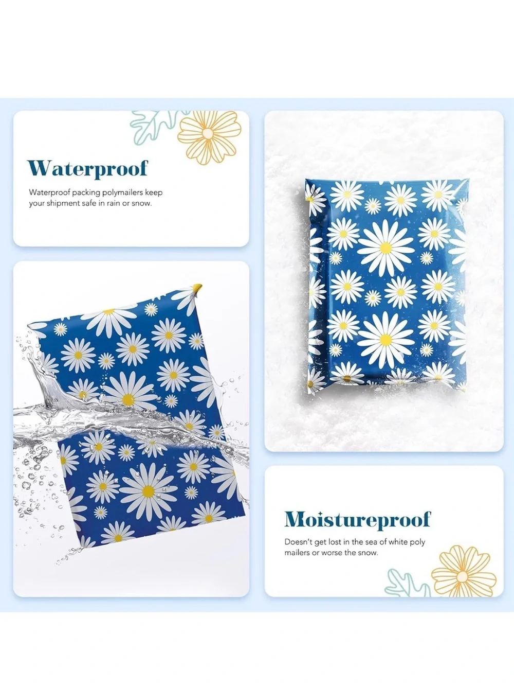 25 10”x14” Poly Mailers